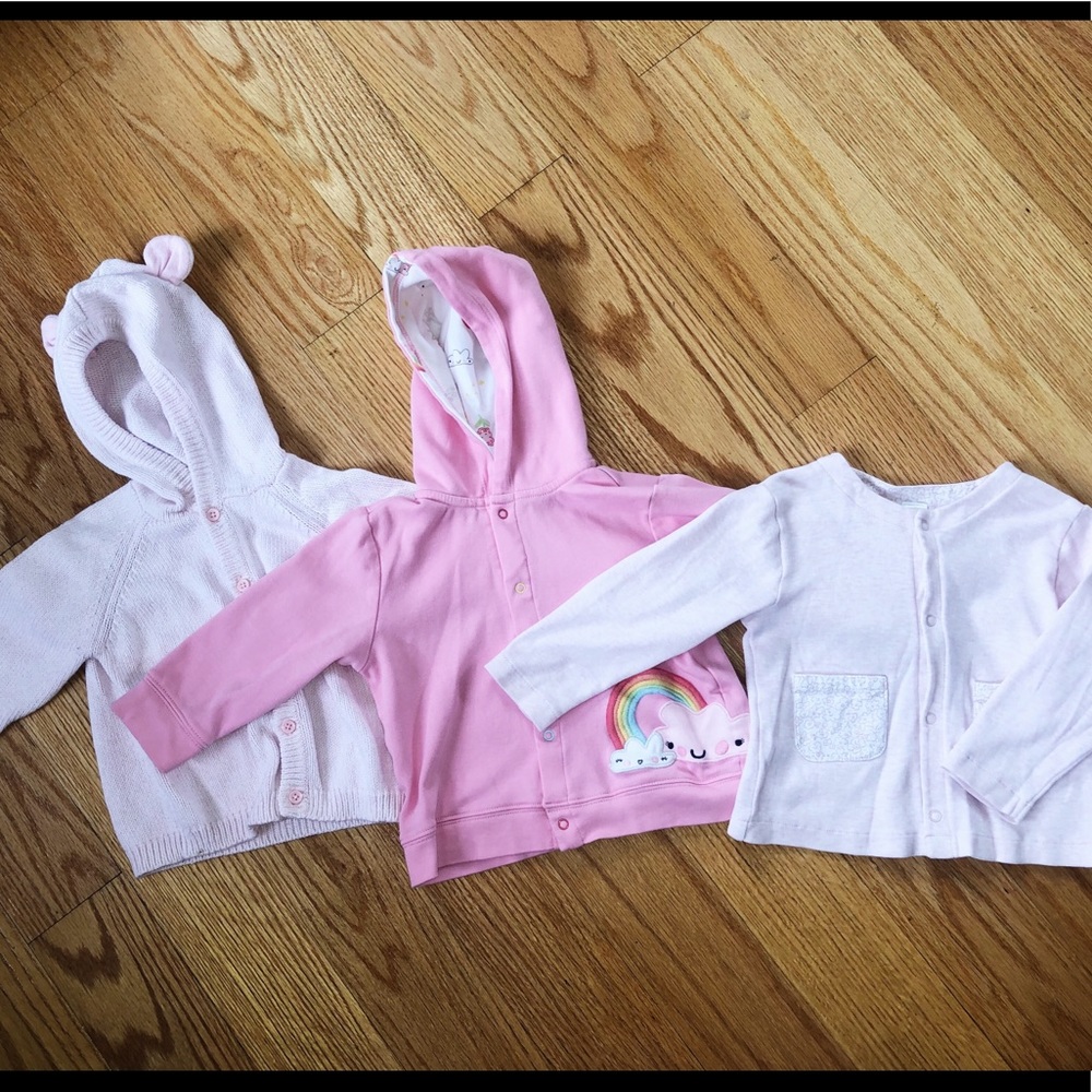 Baby Girl Cardigan Sweater LOT Nordstrom\Gymboree